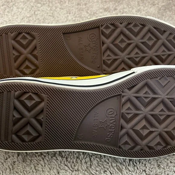 Unisex Converse Chuck Taylor 70 Yellow & Cream Lowtop Sneakers Size M10/W12 BNIB - Picture 5 of 7